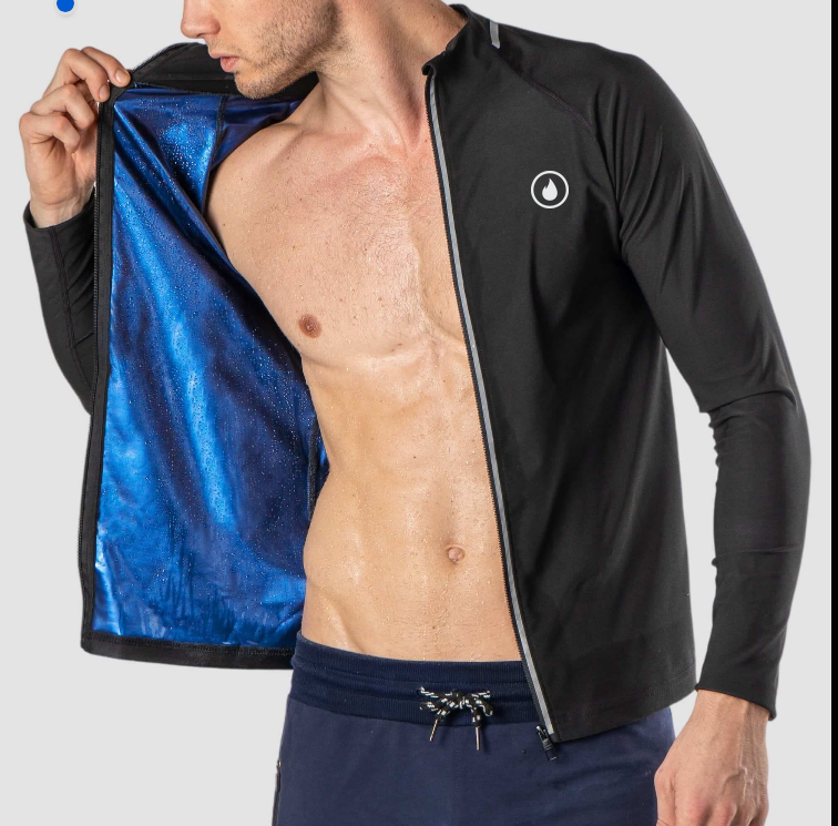 ThermoCore Hoodie, full-zip sauna jacket